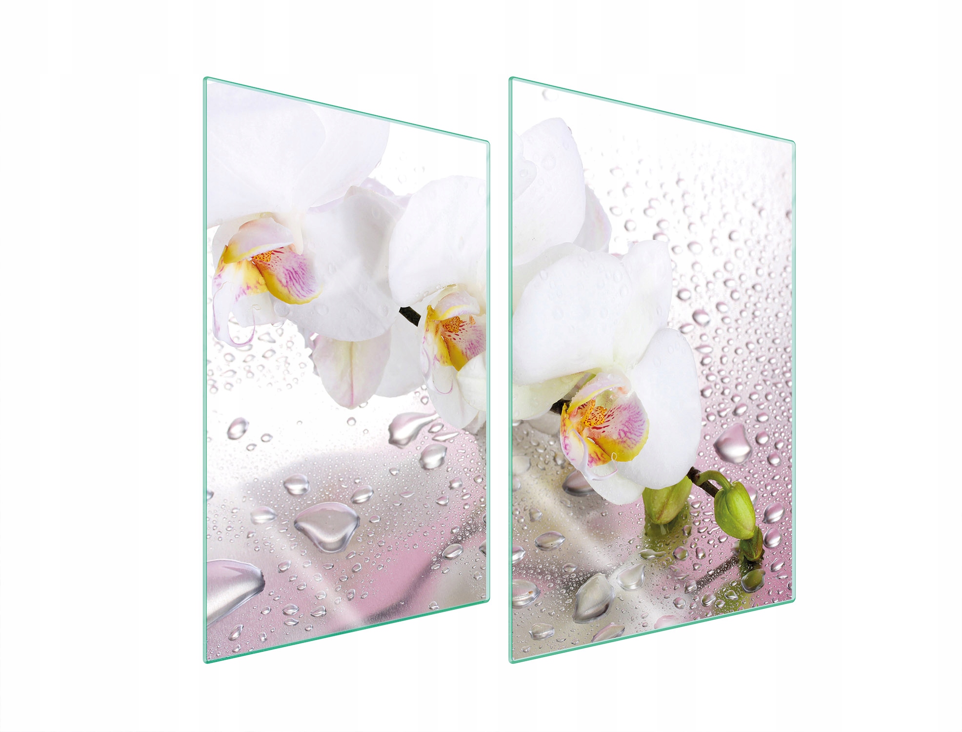 Ochranná Skleněná Deska Do Kuchyně 2x35x52 Orchidej Tvrzené Sklo