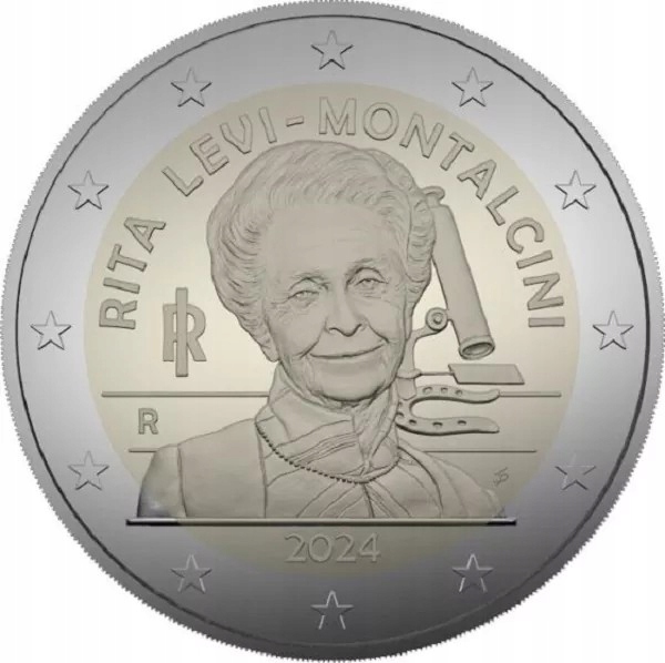 Włochy 2 Euro Rita Levi-Montalcini - 2024