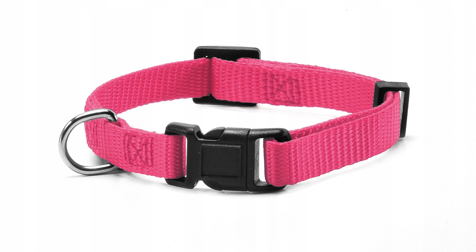 

Obroża nylonowa dla psa - 1 x 20-30 cm Różowy