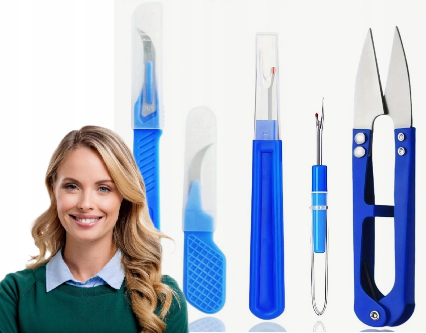 Krejčovský set prořezávač rozparovač nůžek 5 kusů