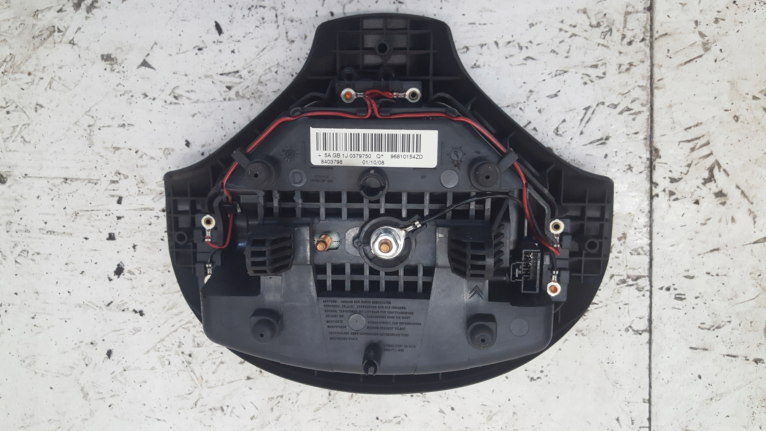 dashboard instrument panel PEUGEOT 308