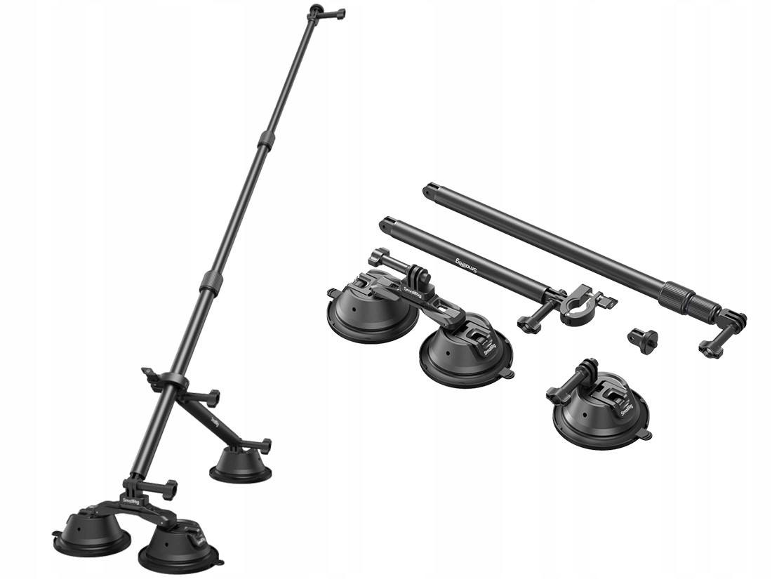 Zestaw do montażu na samochodzie Smallrig 4380 do GoPro Dji Insta360