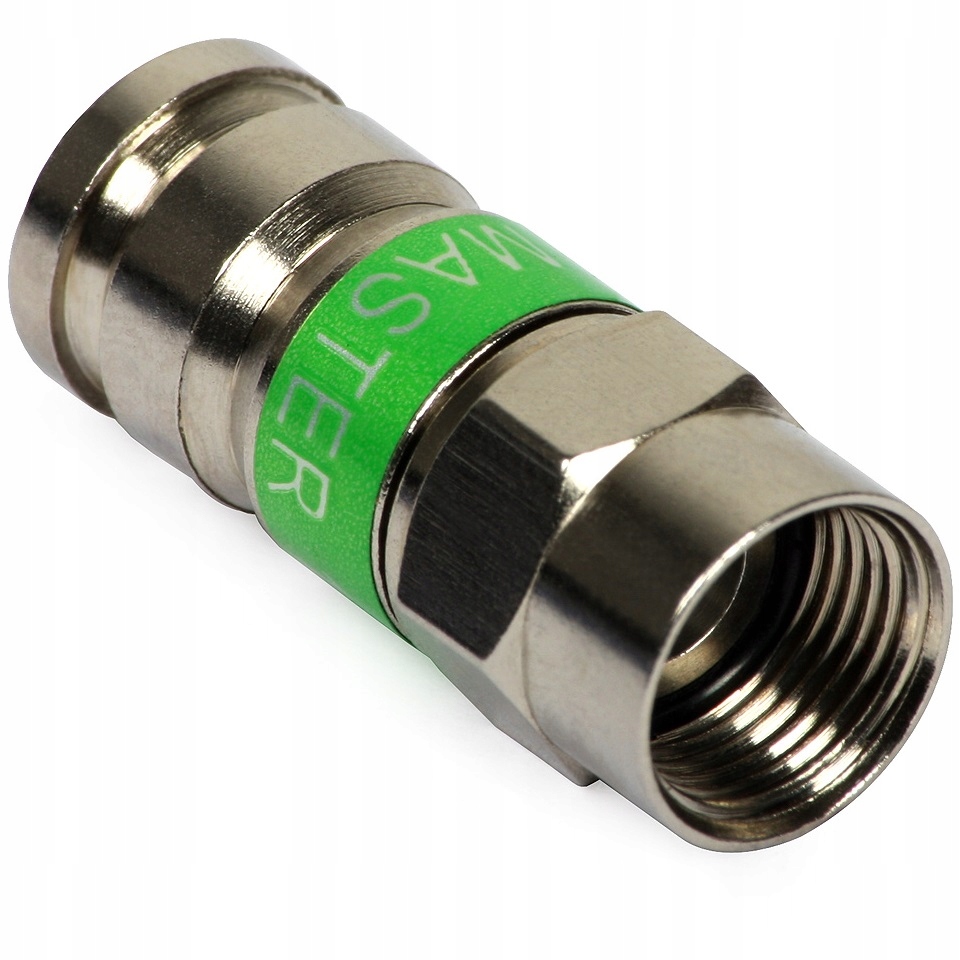 Wtyk złącze kompresyjne F RG6, TC6 HQ na przewód