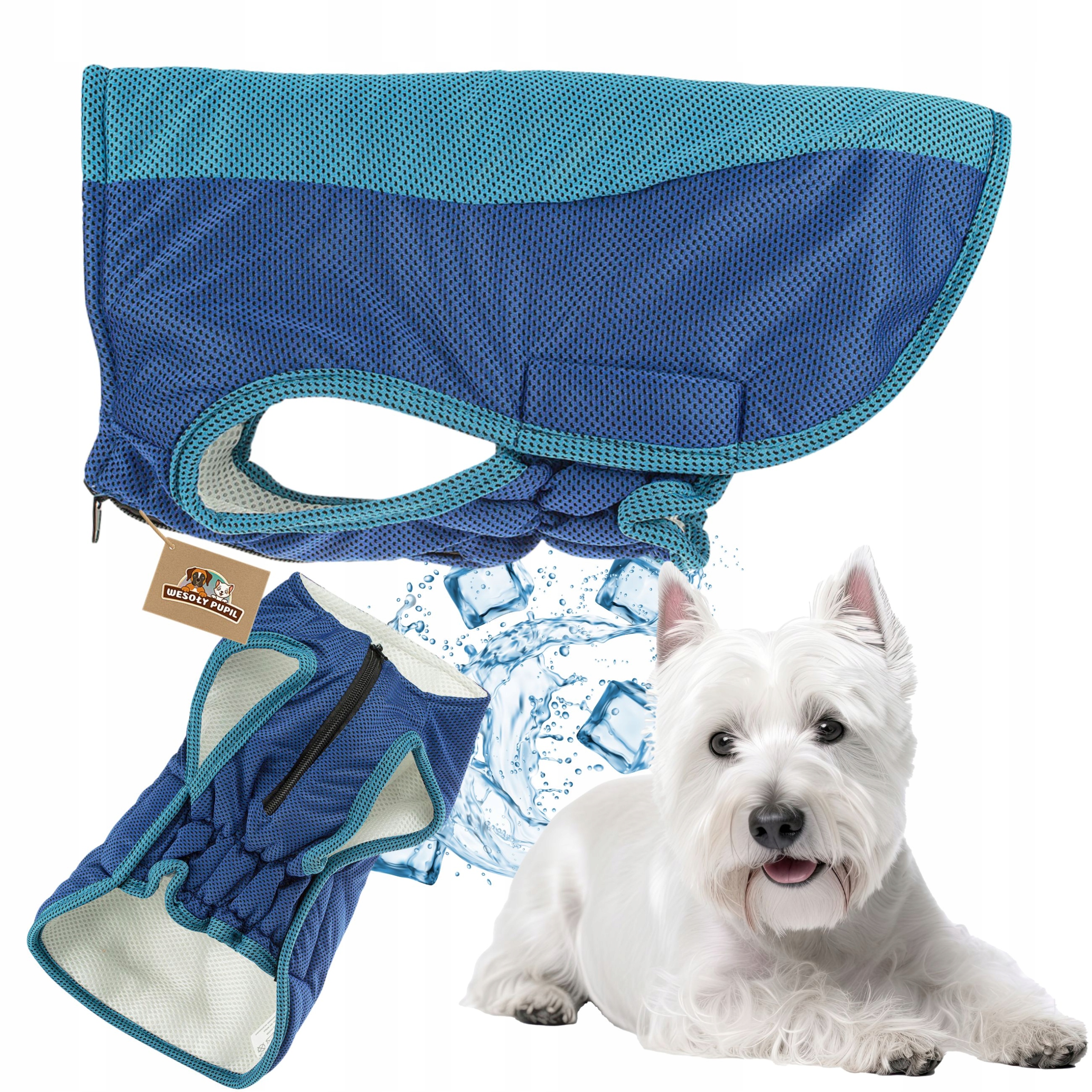 Levně Chladicí vesta pro psy na léto Cooling Vest Premium S 34 cm