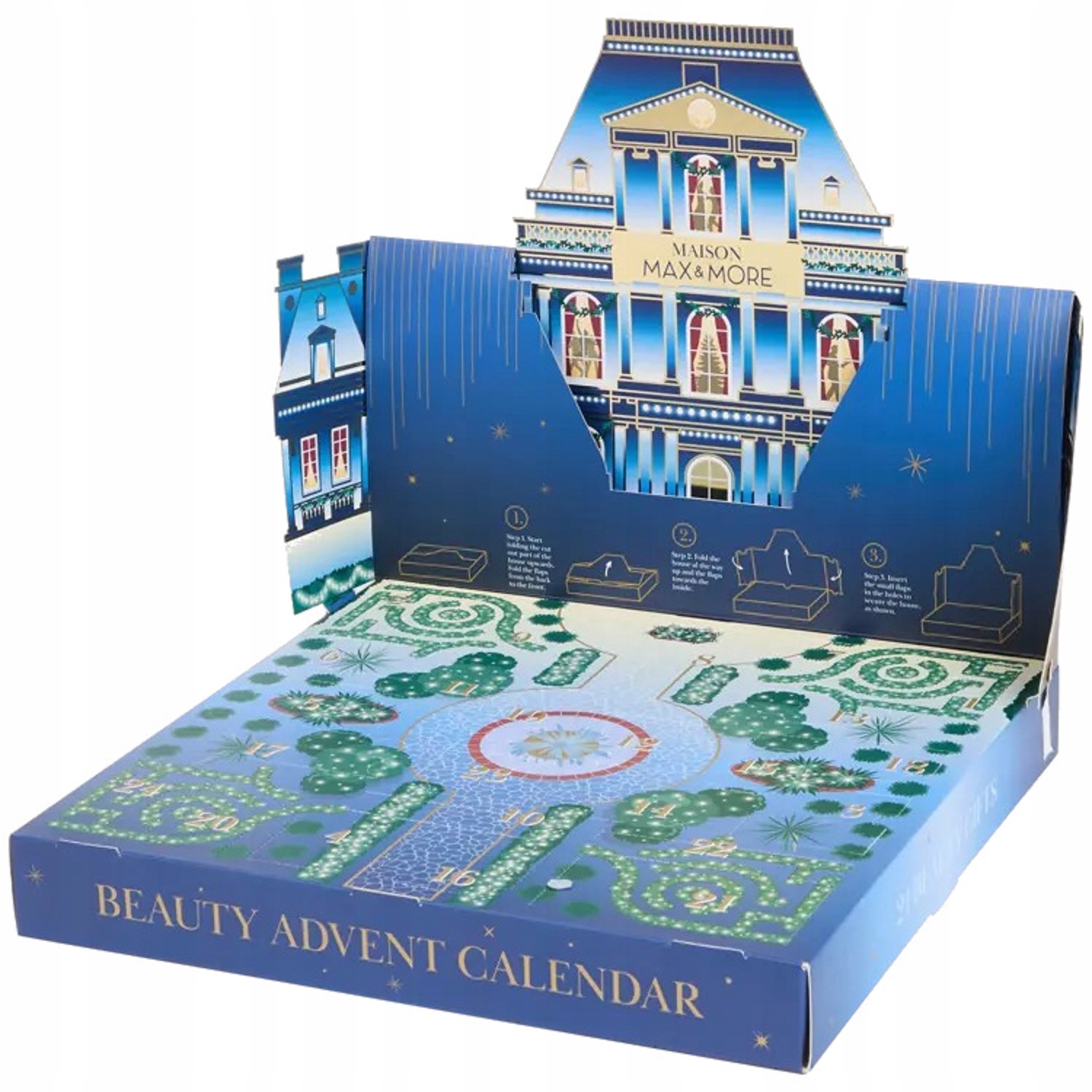 Adventní kalendář Max & More 24 Luxusní kosmetika na obličej a tělo LIV