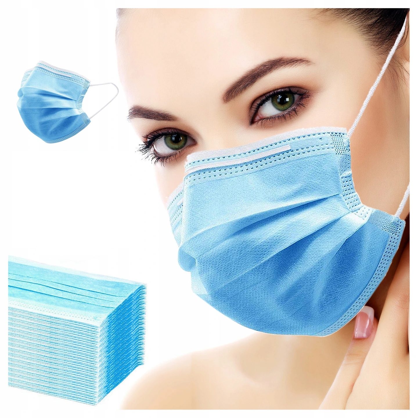 

Maska Maseczka Chirurgiczna Ochronna 3W 50 szt.