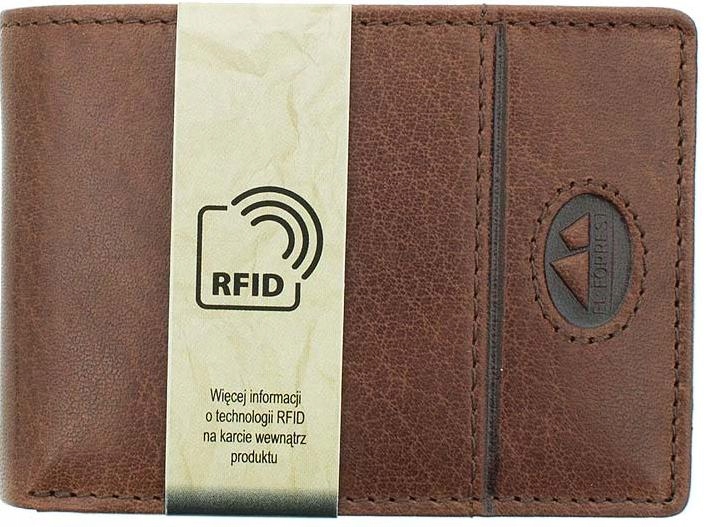 

P204 Skórzany mały męski portfel Rfid El Forrest