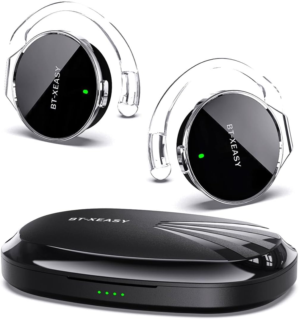 Bezdrátová sluchátka do uší s mikrofonem Bevcefcc 5.3 sportovní černá