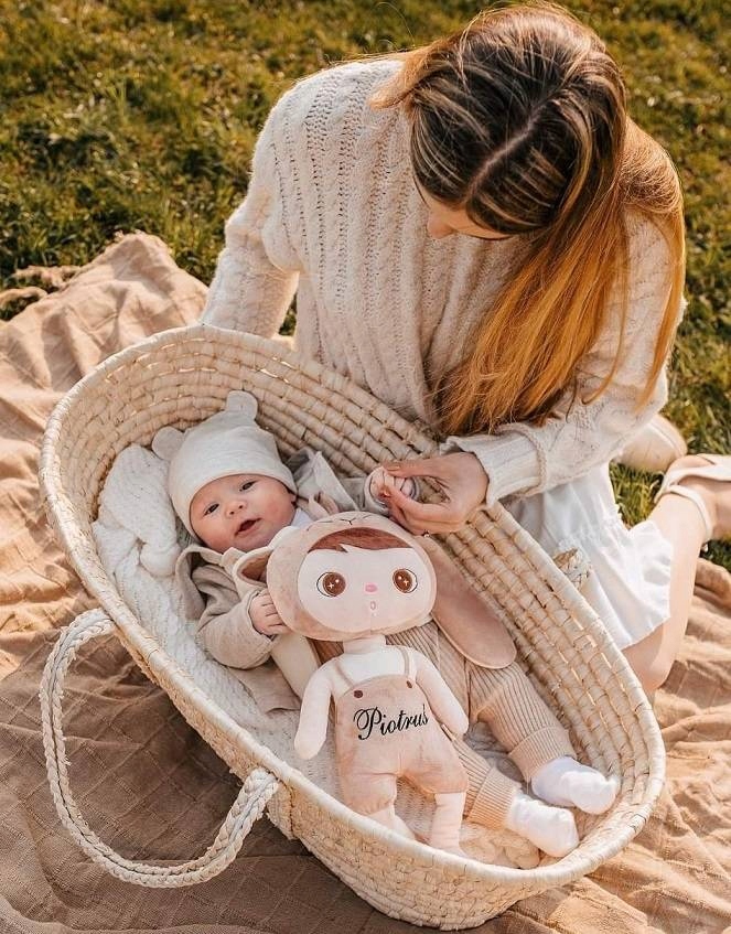 Metoo Lalka Beżowy Króliś 50 cm z Personalizacją Prezent dla Dziecka Certyfikaty, opinie, atesty CE EN 71