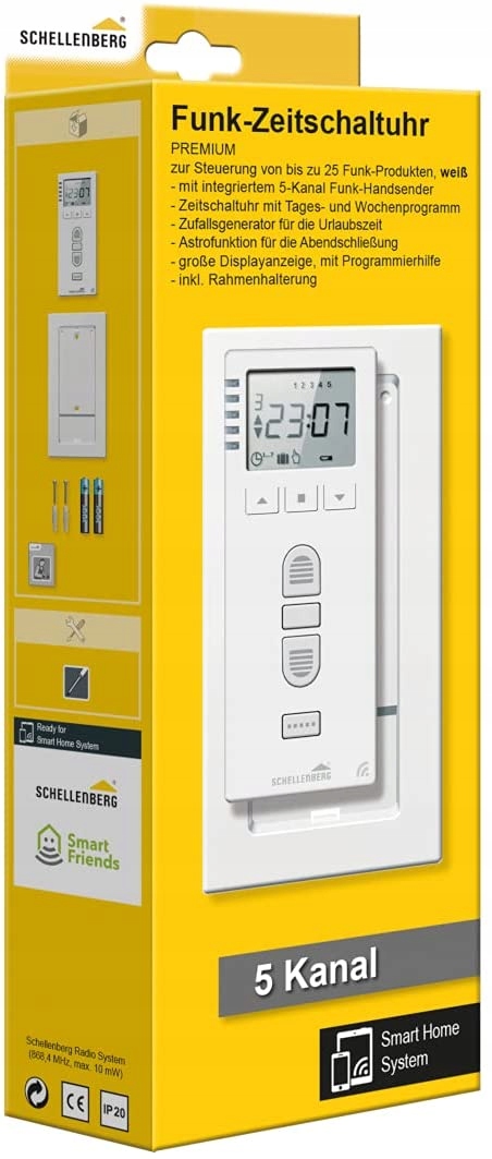 Schellenberg 20032 pilot do rolet 5 kanałów