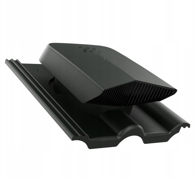 Odvětrávač Na Střešní Tašku Braas Románský Grafit