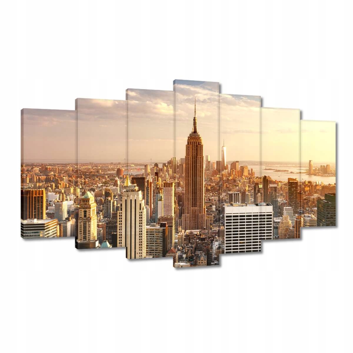 Obrazy 140x80 New York Pohled shora