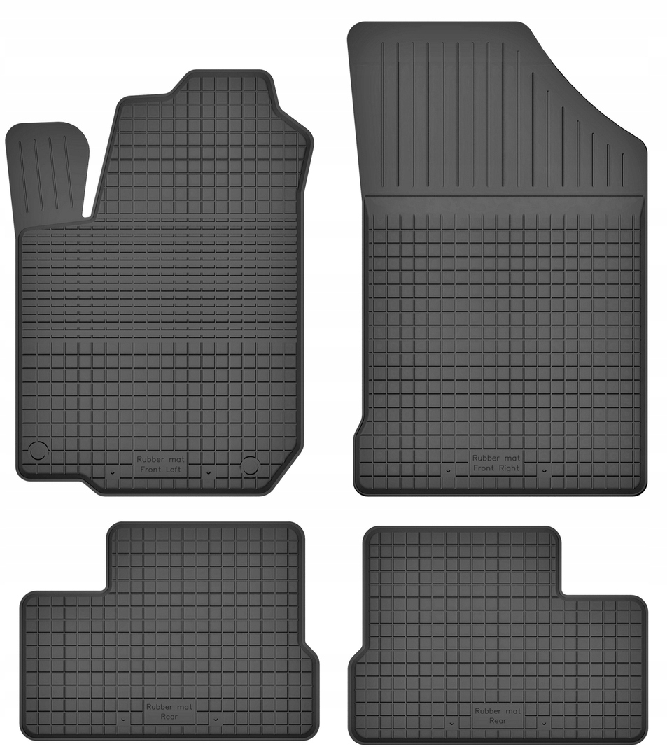 

Citroen C4 Cactus I 14-18 Dywaniki gumowe korytka