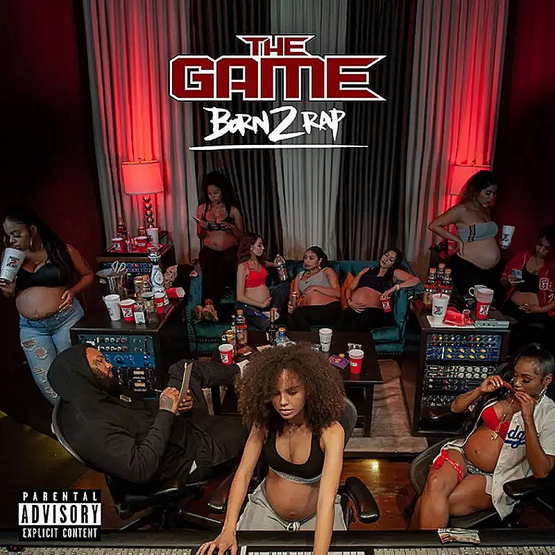 3LP The Game: Born 2 Rap Red White Blue Vinyl Record Store Day Clr