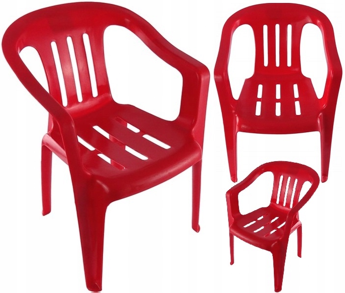 DUŻE KRZESEŁKO DO STOLIKA MULTIFUN PLASTIKOWE