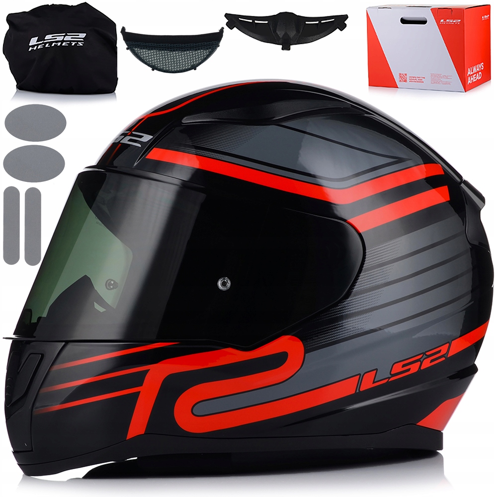 Motocyklová Prilba LS2 FF353 Rapid II Circuit Ece 22.06 Tónované Sklo