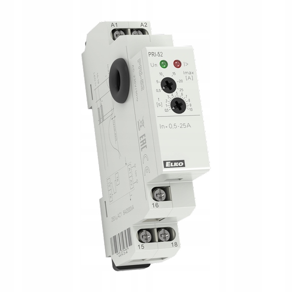 Elko Ep Relé Na Monitorovanie Prúdu PRI-52