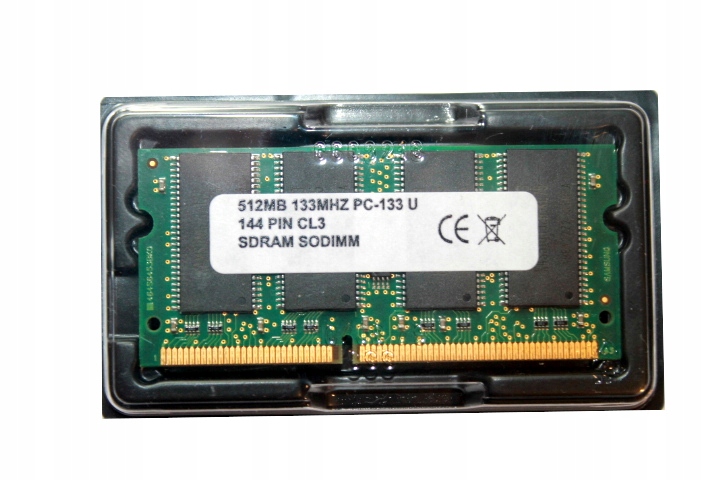 512 МБ 133 МГц SDRAM SODIMM ДЛЯ НОУТБУКА EAN (GTIN) 5904119253256