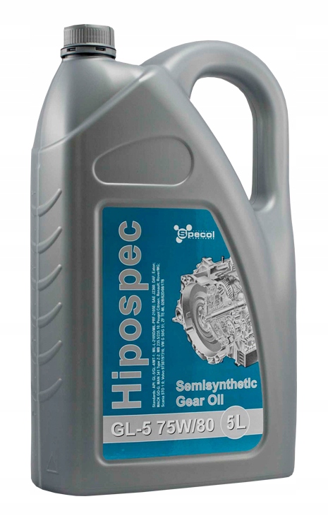 

Olej przekładniowy Specol Hipospec GL-5 75W-80 5L