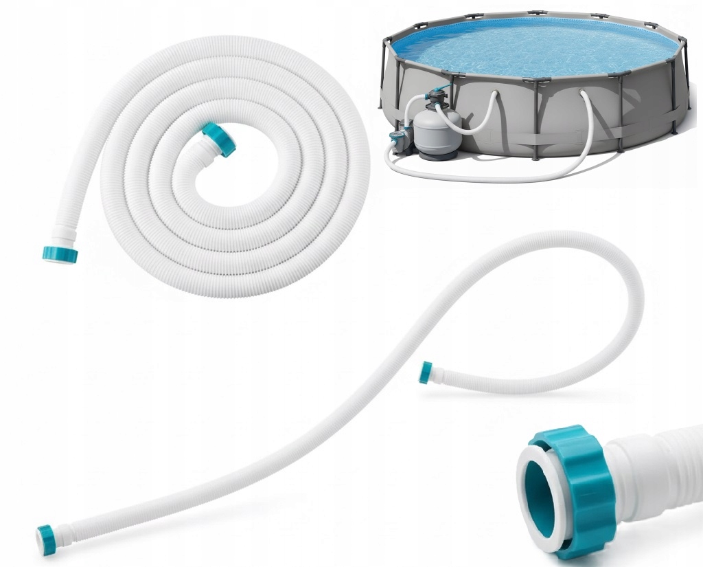 Originální bazénová hadice Bestway 450 cm 38 mm pro čerpadlo 58497 58499 58486