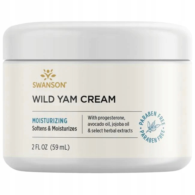 

Swanson Wild Yam Cream 59ML Pochrzyn Progesteron