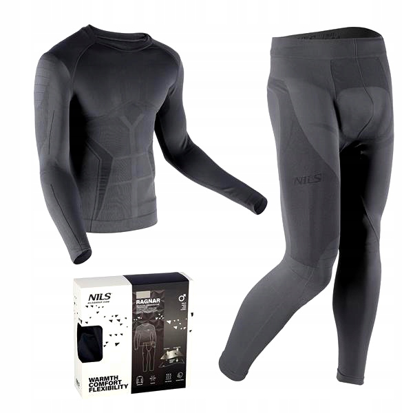 BIELIZNA MĘSKA TERMOAKTYWNA KOMPLET TERMICZNA S/M