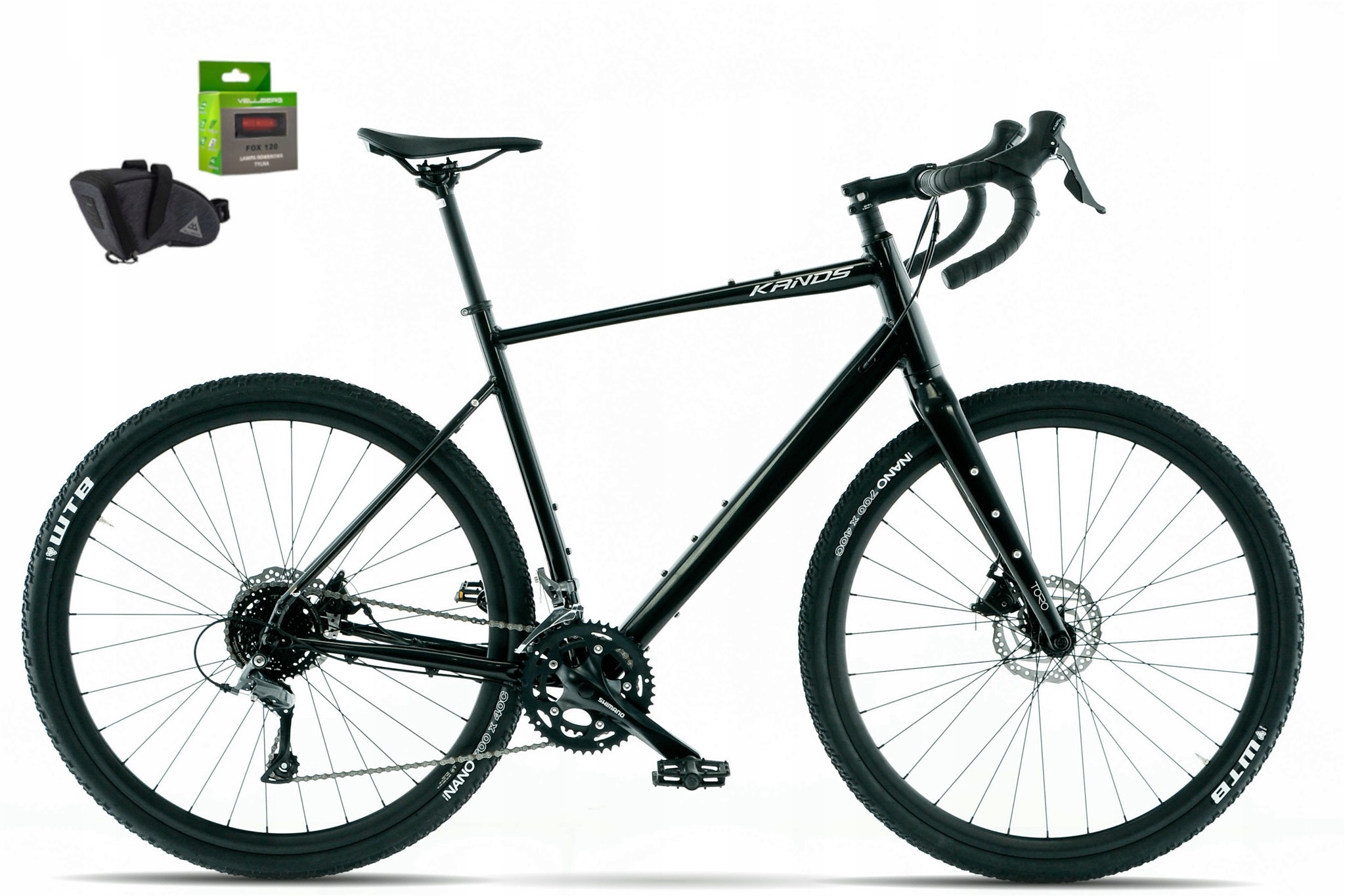 Rower 28 Kands Toro 1.0 Gravel Claris L 540MM Czarny Połysk