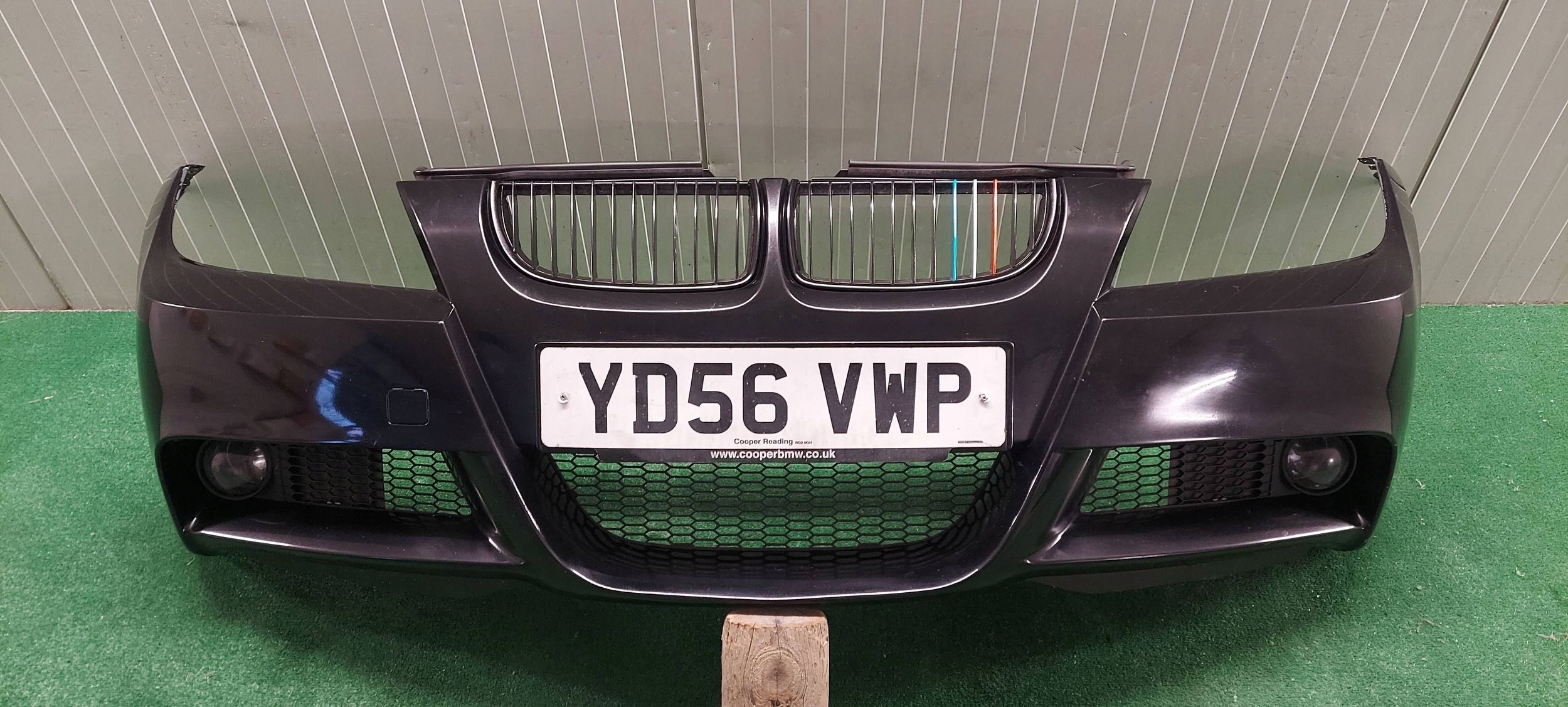 bumper front complete BMW 3 E90 E91 m-packet 04-09 original LAK: 475