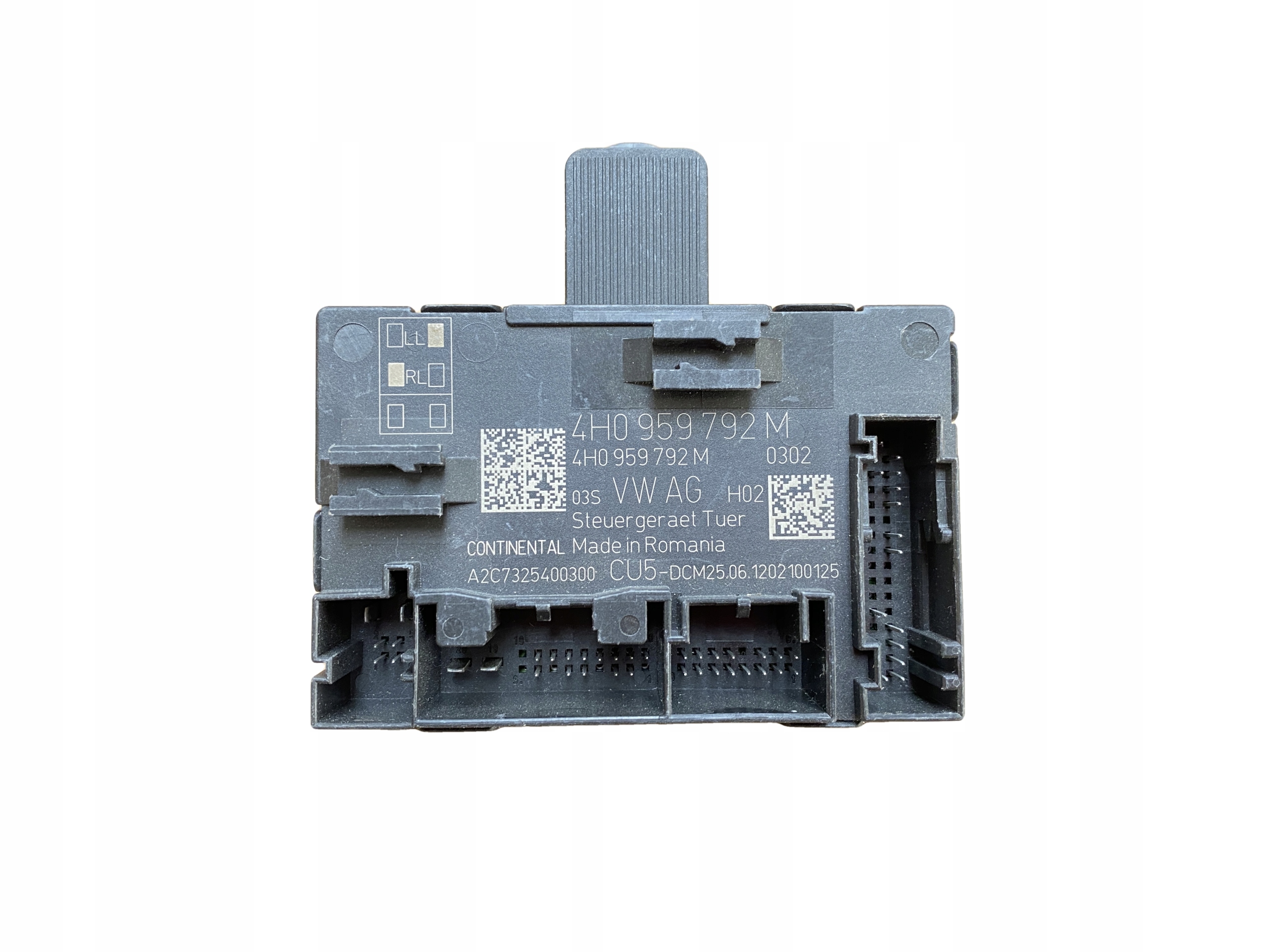 AUDI A8 4H D4 modul Bedienteil Tür 4H0959792M