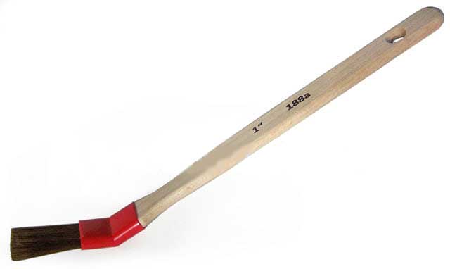 Pędzel do past trawiących płaski 25mm