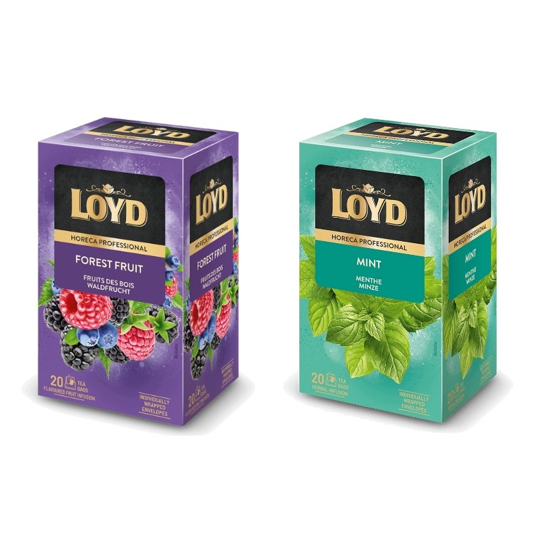 Loyd Horeca Čaj a lesní ovoce 2x20 sáčků Sada