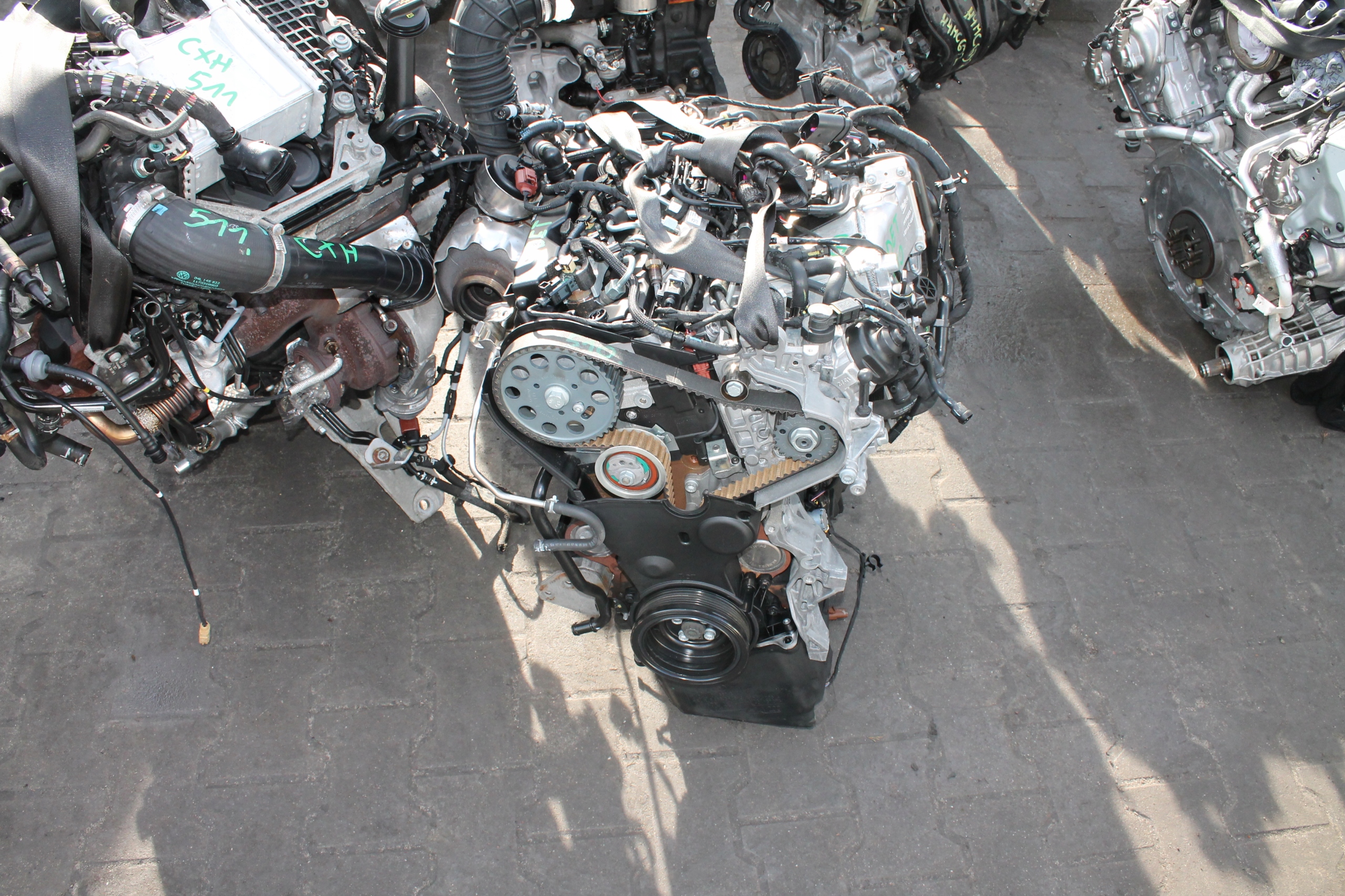 engine complete AUDI 2,0 TDI DEU 20 TYSKM
