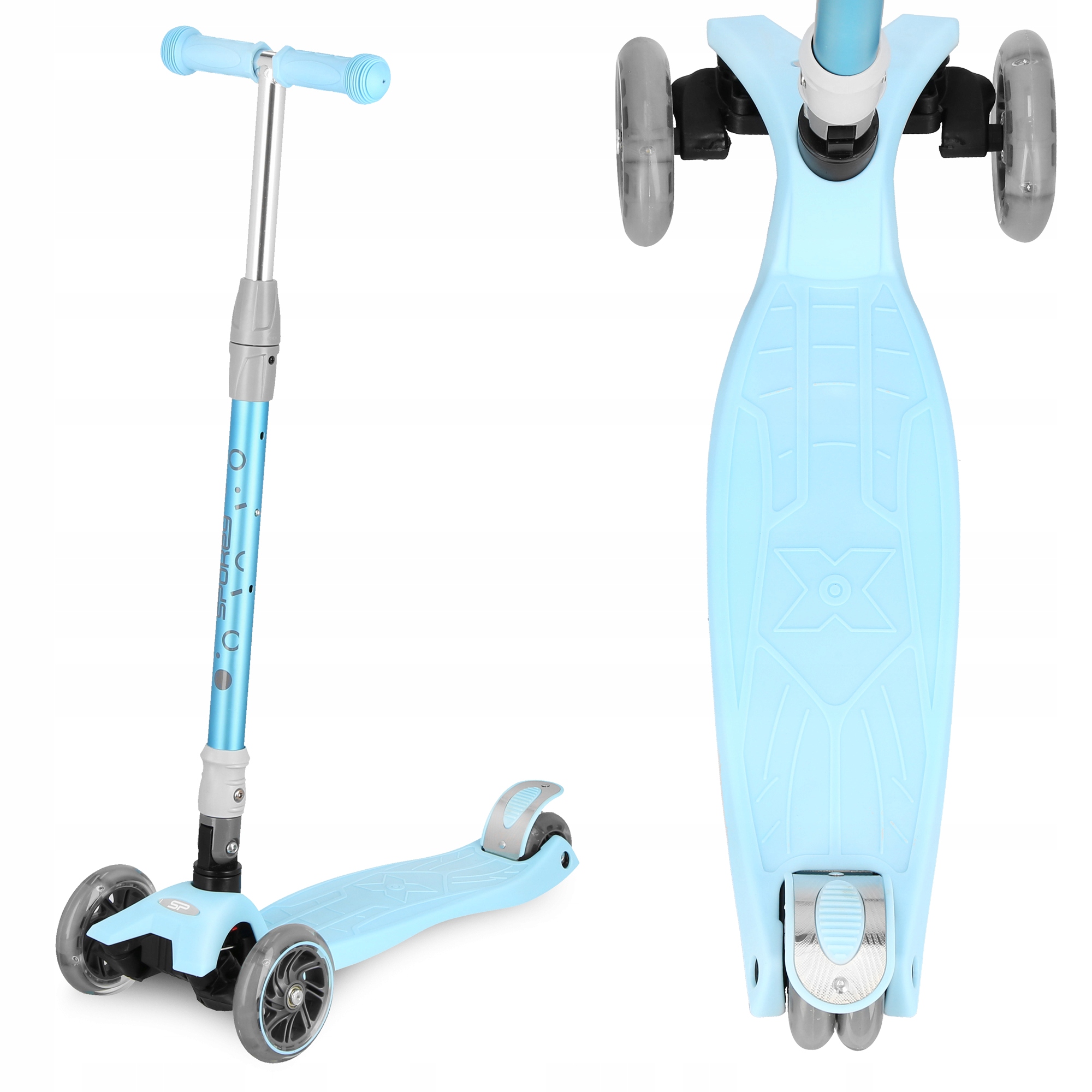 Hulajnoga balansowa trójkołowa dziecięca regulowana Spokey Plier Pro