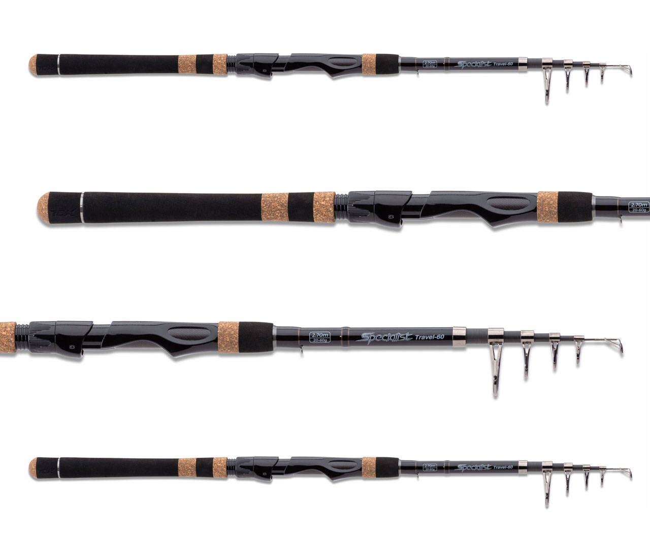 Wędka Teleskopowa Sanger Tb-x Travel 270/20-60g