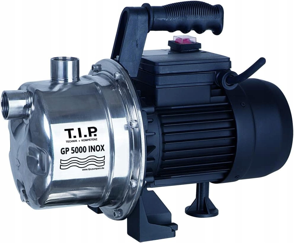 T.i.p. Gp 5000 Inox Pompa Ogrodowa 5000 L/h 9M Podnoszenia Stal Nierdzewna