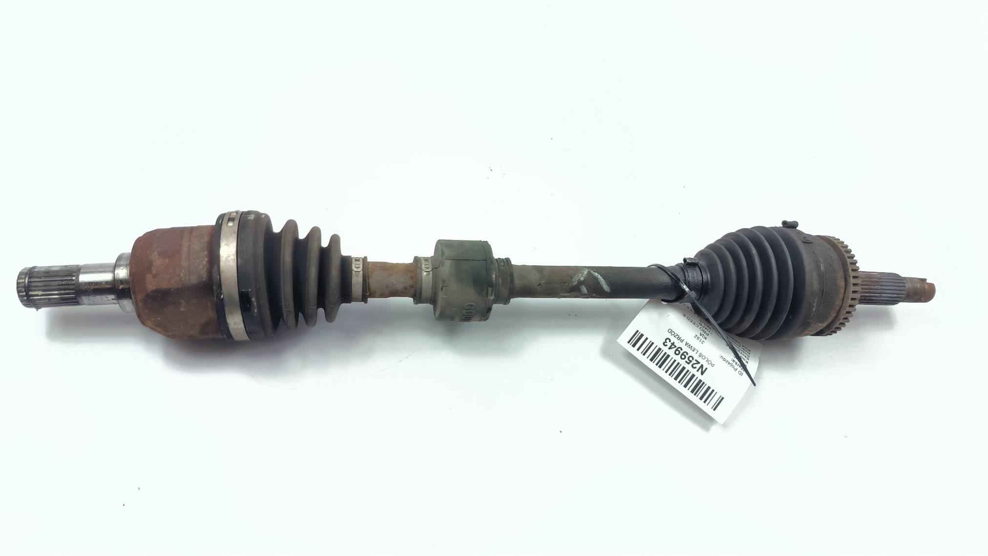 semi-axis left front KIA PRO CEED II