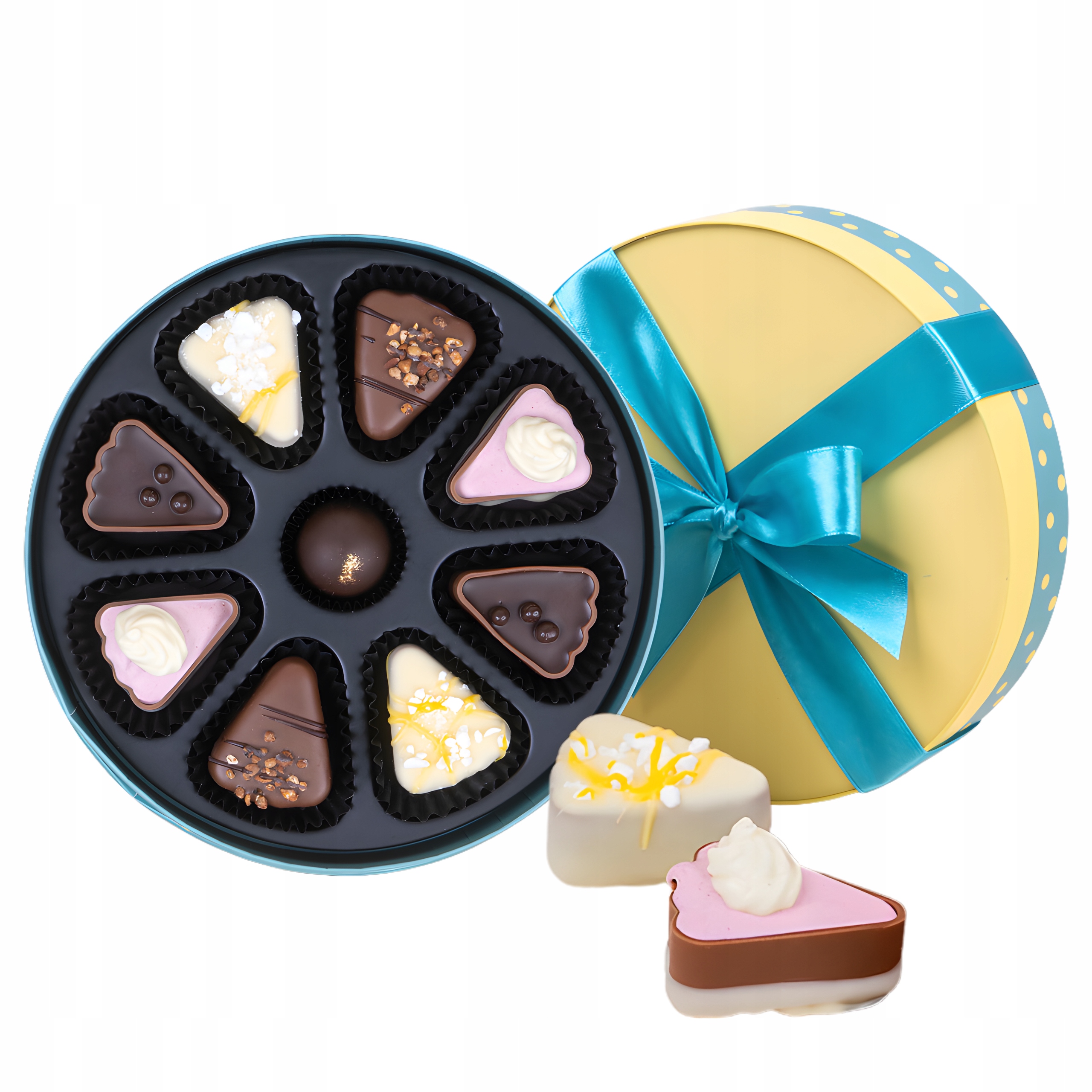 Dárek Den žen, čokoládové Pralinky, Belgické dárky, sladkosti 150 g