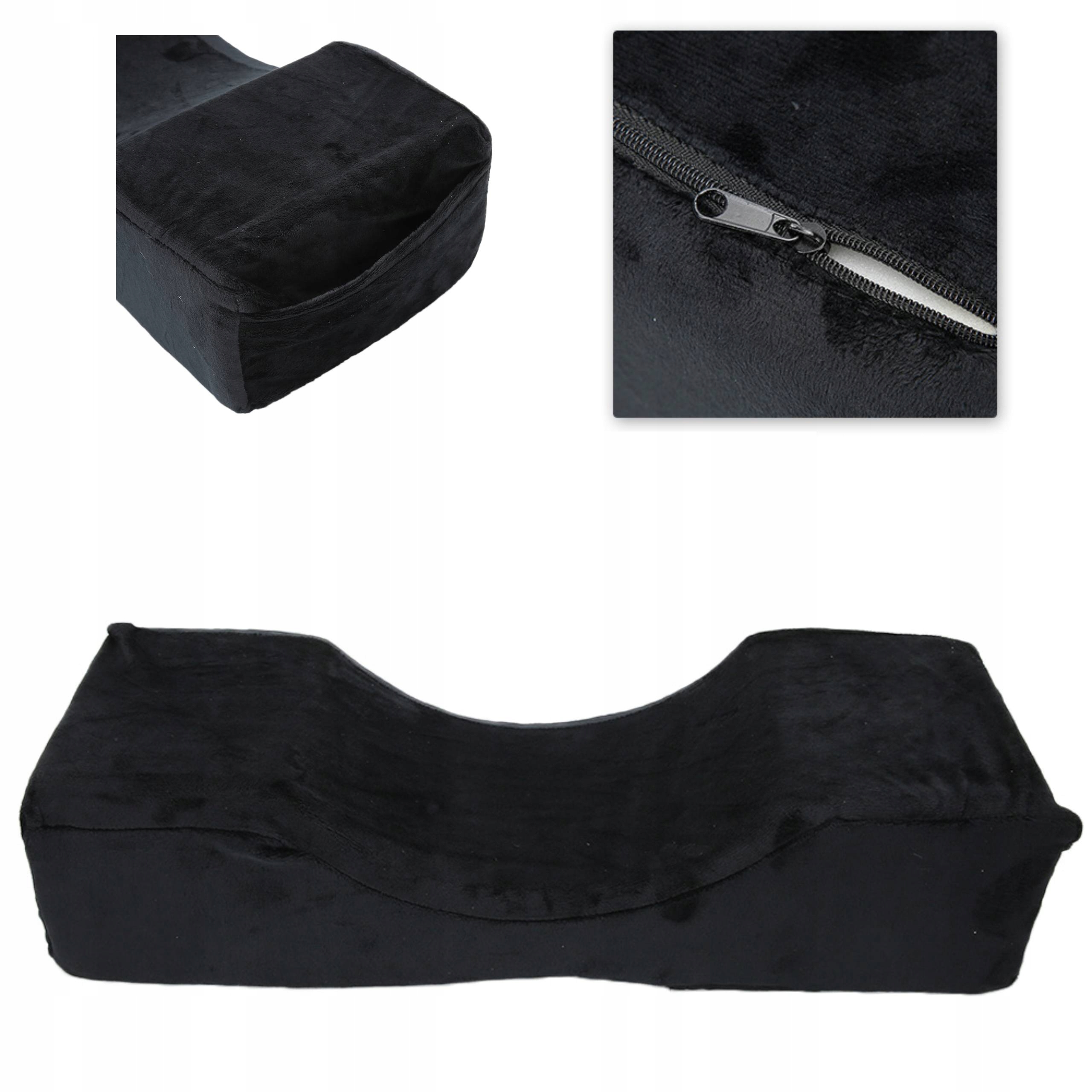 PODUSZKA POD GŁOWĘ SZYJĘ DO PRZEDŁUŻANIA RZĘS MASAŻU ZABIEGÓW CZARNA