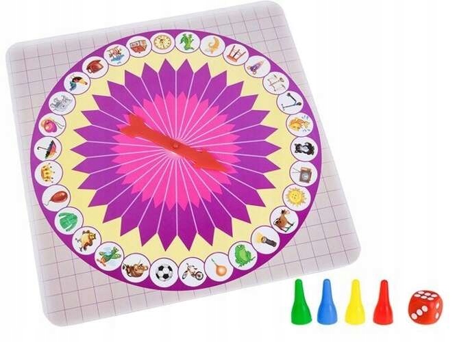 Nauka Czytania dla Dziecka Gra Planszowa Sylabomania Planszówki Dziecięce