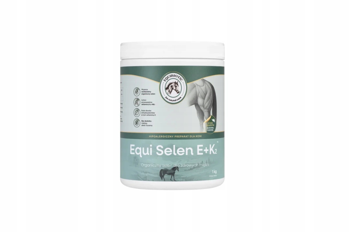 Equi Selen E+K2 1kg regeneracja mięśni konia