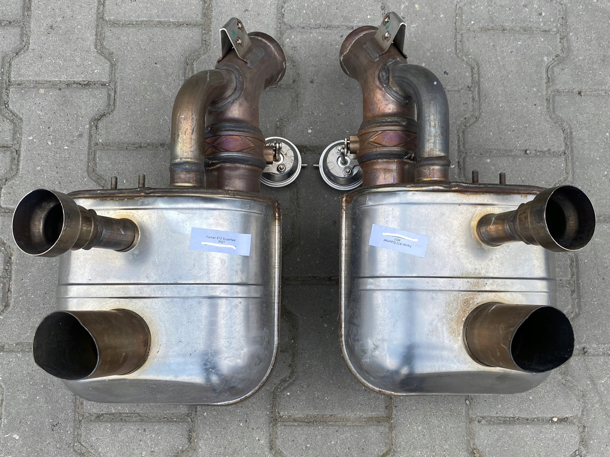 FERRARI 812 SUPERFAST muffler, exhaust 337500 337499