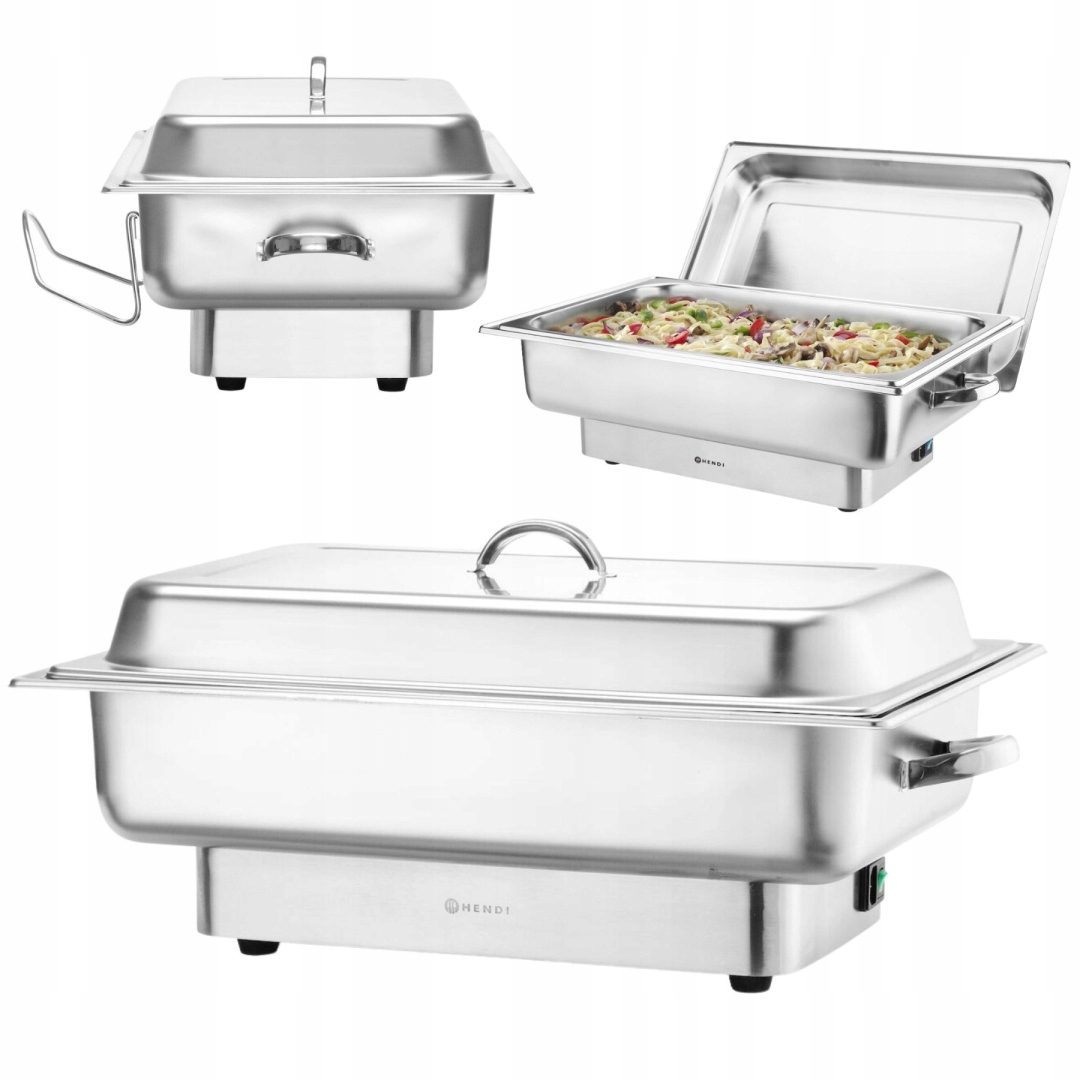 PODGRZEWACZ ELEKTRYCZNY HENDI 204900 - PROFESJONALNY I ELEGANCKI DO BUFETU