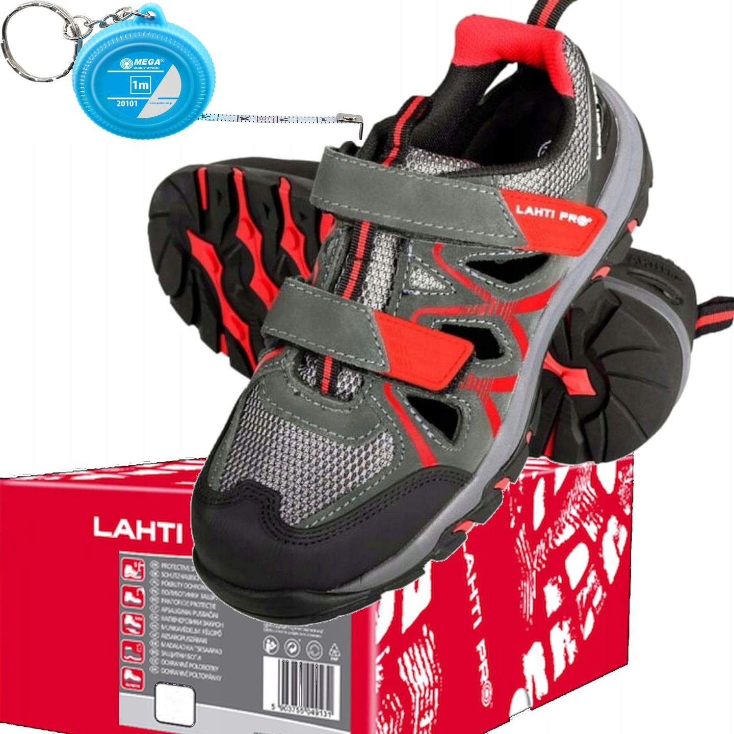 Lahti Pro Sandały buty letnie robocze z noskiem L30603 r. 43