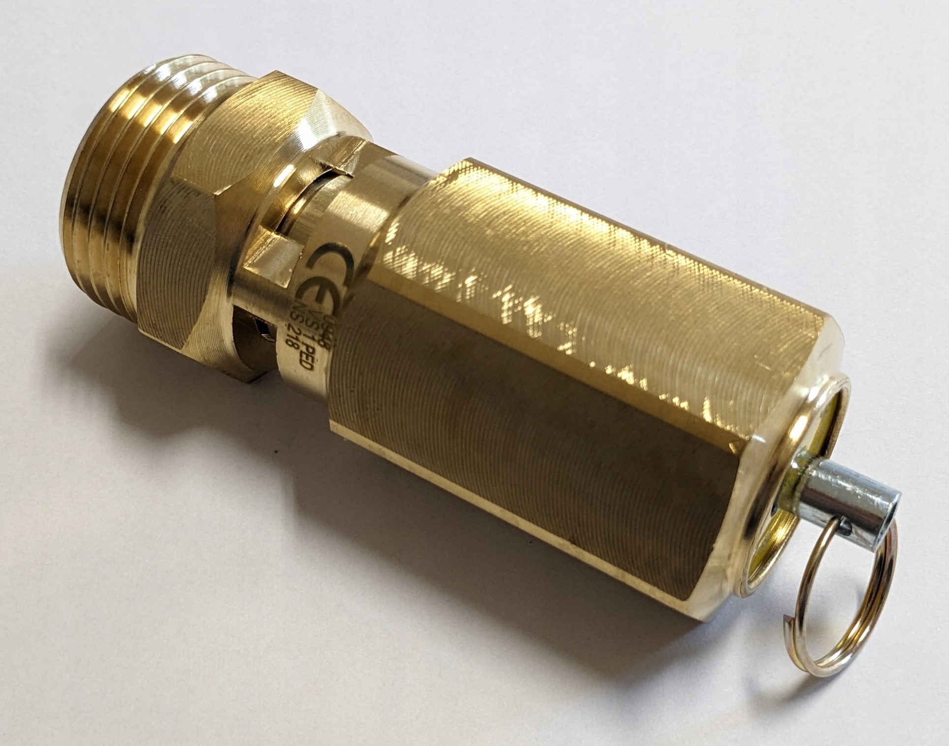 Zawór bezpieczeństwa do sprężarki 1" 11 BAR