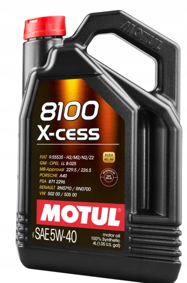 Motul 8100 X-cess 5W40 4L