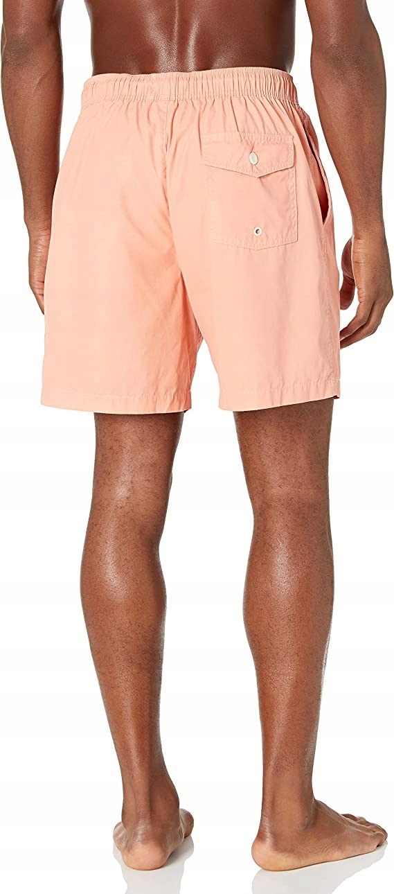 GOODTHREADS KĄPIELÓWKI POMARAŃCZOWE WIĄZANE XL SPF Fason Spodenki