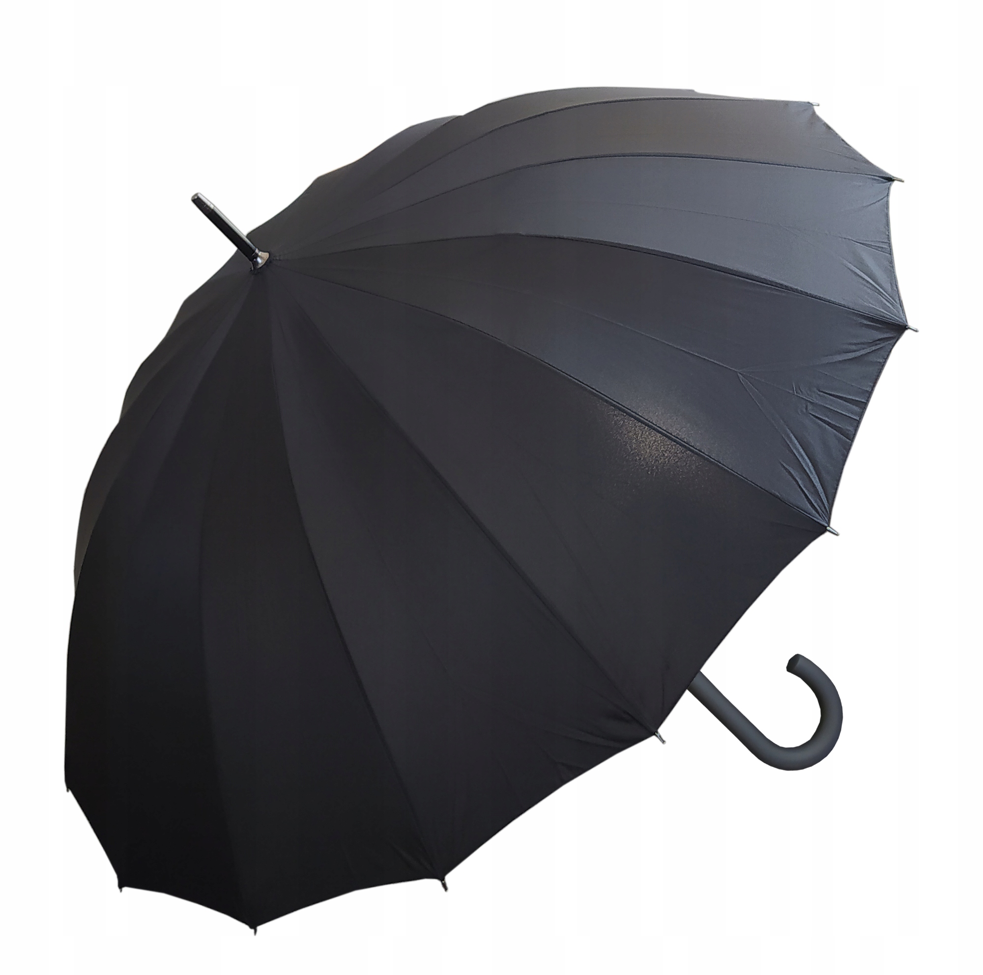 

Parasol Duży Rodzinny Parasolka Laska XXL Czarny