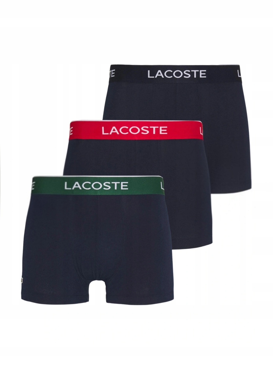 Lacoste Pánský set 3 párů boxerek LACOSTE-5H1297 HY0 Navy Velikost M