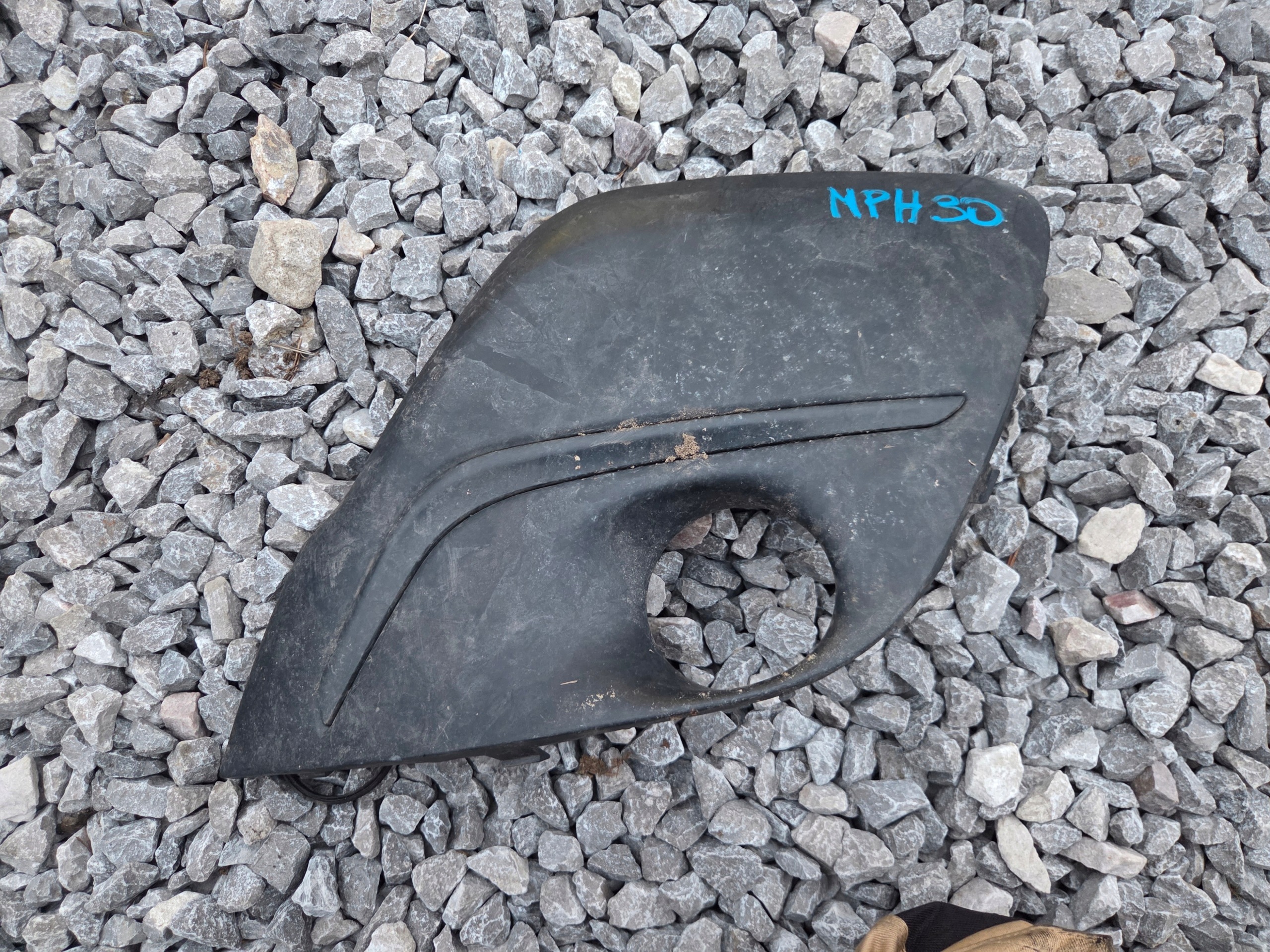 grid spoiler left bumper front PEUGEOT 107 12- LIFT 52128-0H020