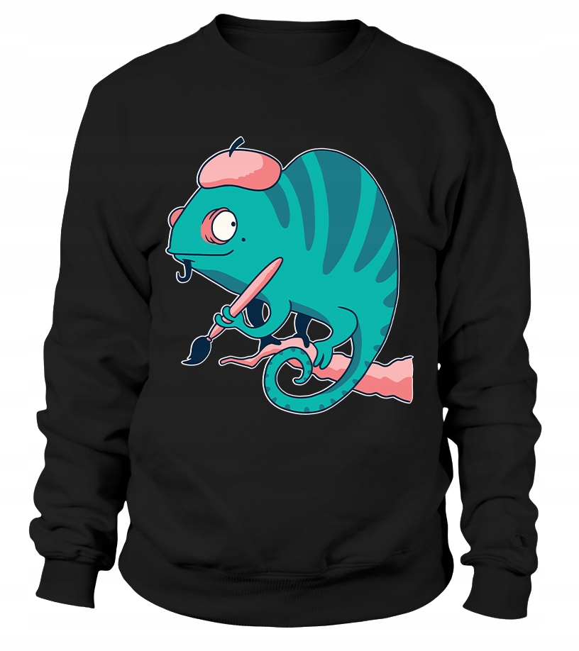 Pánská Mikina Chameleon Umělec XL Černá Pro něj Chlapa Manžela Chlapa